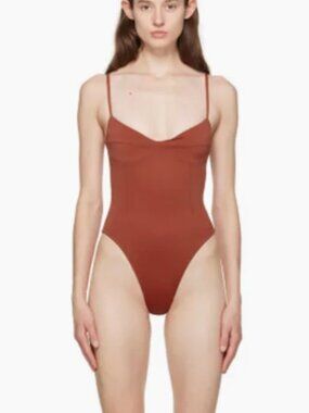 Haight Monica Red Swimsuit. Size Medium.